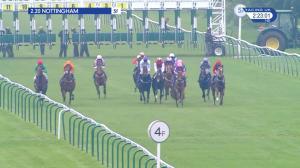 Video preview image for Nottingham 14:20 - Bet Toteplacepot At totesport.com EBF Maiden Fillies' Stakes (5)