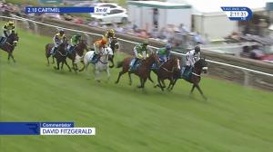 Video preview image for Cartmel 14:10 - Mail Picnic Day Handicap Hurdle (4)