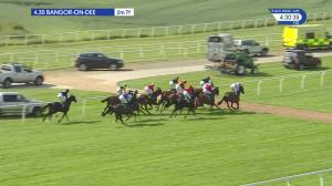 Video preview image for Bangor-On-Dee 16:30 - Racing UK Club Day Handicap Hurdle (4)