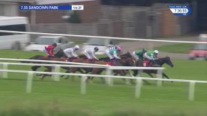 Video preview image for Sandown Park 19:35 - Smarkets Betting Exchange Handicap (3)