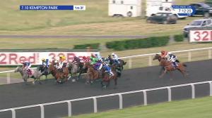 Video preview image for Kempton Park 19:10 - 32Red/british Stallion Studs EBF "Confined" Novice Stakes (5)