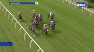 Video preview image for Carlisle 14:15 - Racing UK In HD Novice Auction Stakes (5)