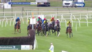 Video preview image for Stratford-on-Avon 14:20 - racinguk.com/freetrial Mares' Novices' Hurdle (4) (Div 2)
