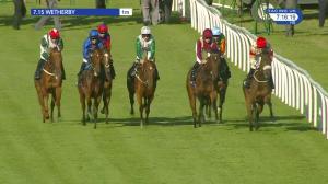 Video preview image for Wetherby 19:15 - Yorkshire Payments Fillies' Handicap (4)