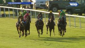 Video preview image for Newmarket 20:00 - Fly London Southend Airport To Budapest Fillies' Handicap (3)