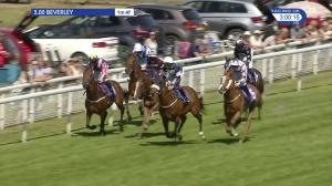 Video preview image for Beverley 15:00 - Malcolm Greenslade Doncaster Lva Stalwart Memorial Handicap (5)