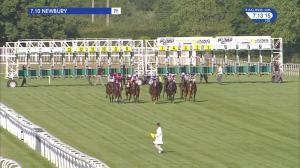 Video preview image for Newbury 19:10 - Gigaclear Full Fibre Broadband Fillies' Novice Stakes (4)