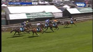 Video preview image for Cartmel 14:20 - Harrogate Spring Water Maiden Hurdle (4)
