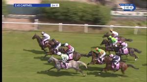 Video preview image for Cartmel 14:45 - Champagne Louis Roederer Handicap Hurdle (2)