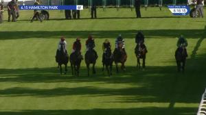 Video preview image for Hamilton Park 18:15 - Follow Us On Twitter @hamiltonparkrc Handicap (Gentleman Amateur Riders) (5)