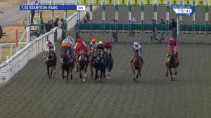 Video preview image for Kempton Park 19:50 - 32Red On The App Store Handicap (3)