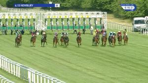 Video preview image for Newbury 18:15 - Premier Food Courts EBF Fillies' Novice Stakes (4)
