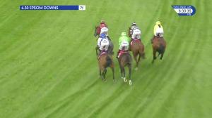 Video preview image for Epsom Downs 18:30 - British Stallion Studs EBF Novice Median Auction Stakes (5)