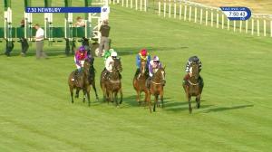Video preview image for Newbury 19:50 - Team Tuite's On Fire British EBF Fillies' Handicap (4)