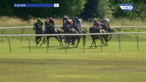 Video preview image for Ayr 17:45 - Bet At racinguk.com Apprentice Handicap (6) (Div 2)