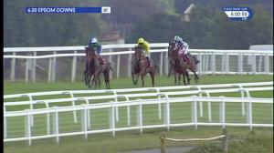 Video preview image for Epsom Downs 18:00 - starspreads.com EBF Novice Stakes (5)