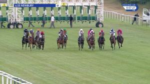 Video preview image for Newbury 18:55 - Stalbridge Linen Fillies' Novice Auction Stakes (5)