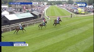 Video preview image for Cartmel 13:55 - Cartmel Lodge Park Novices' Hurdle (4)