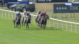Video preview image for Newmarket 17:10 - Aspall Cyder Handicap (3)
