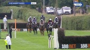Video preview image for Market Rasen 17:00 - 188Bet Casino Handicap Chase (4)