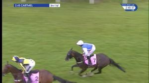 Video preview image for Cartmel 14:45 - William Hill Leading Racecourse Bookmaker Handicap Hurdle (4)
