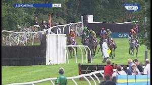 Video preview image for Cartmel 15:50 - Weatherbys Racing Bank Beginners' Chase (4)