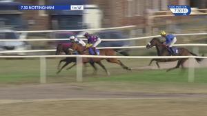 Video preview image for Nottingham 19:30 - smarkets.com Fillies' Handicap (4)