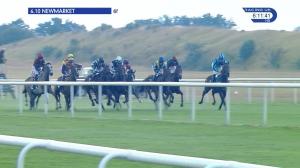 Video preview image for Newmarket 18:10 - Fly London Southend Airport To Milan Novice Median Auction Stakes (4)