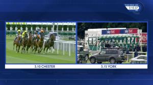 Video preview image for Chester 15:10 - Stella Artois Chalice Handicap (3)