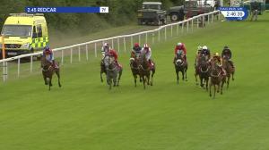 Video preview image for Redcar 14:45 - Racing UK Extra On racinguk.com Novice Stakes (5)