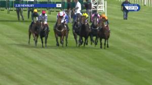 Video preview image for Newbury 14:20 - Fornham Park Suffolk Handicap (4)