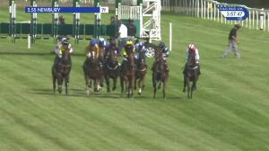 Video preview image for Newbury 15:55 - Hilton Woods Cornwall Nursery Handicap (5)
