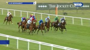 Video preview image for Newmarket 17:25 - Fly London Southend Airport To Perpignan Fillies' Novice Stakes (4)