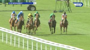 Video preview image for Newmarket 15:45 - german-thoroughbred.com Sweet Solera Stakes (Group 3) (1)