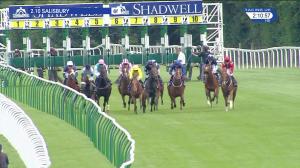 Video preview image for Salisbury 14:10 - British EBF Molson Coors Novice Stakes (4)