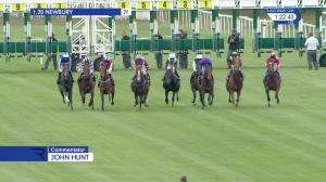 Video preview image for Newbury 13:20 - Don Deadman Memorial EBF Maiden Stakes (4) (Div 1)