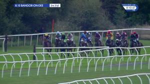 Video preview image for Bangor-On-Dee 20:10 - Racegoers Club 50th Anniversary Handicap Hurdle (5)