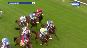 Video preview image for Carlisle 14:40 - Smarkets British EBF Maiden Stakes (5) (Div 1)