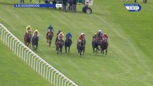 Video preview image for Goodwood 17:35 - Shaun Edwards Farriers Supporting Team Godolphin EBF Novice Stakes (4)