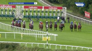 Video preview image for Goodwood 15:15 - Ladbrokes Bet £5 Get £20 Handicap (2)