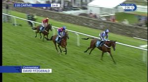 Video preview image for Cartmel 14:05 - Cartmel Sticky Toffee Pudding Novices' Hurdle (4)