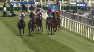 Video preview image for Chester 14:40 - Mbna / British Stallion Studs EBF Novice Stakes (4)