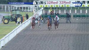 Video preview image for Kempton Park 19:15 - Longines Irish Champions Weekend EBF Fillies' Conditions Stakes (3)