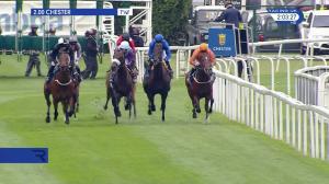 Video preview image for Chester 14:00 - Total Fitness / Supporting British Stallions EBF Novice Stakes (4)