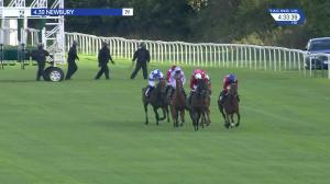 Video preview image for Newbury 16:30 - Dubai Duty Free Full Of Surprises British EBF Fillies' Conditions Stakes (2)