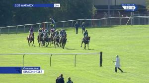 Video preview image for Warwick 14:20 - Smarkets Betting Exchange Novices' Hurdle (4) (Div 1)