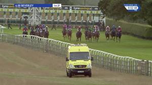 Video preview image for Beverley 18:00 - Brian and Jason Merrington Memorial Amateur Riders' Handicap (6)
