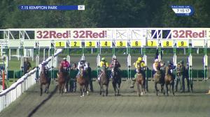 Video preview image for Kempton Park 19:15 - 32red.com Novice Stakes (4)