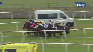 Video preview image for Catterick Bridge 14:30 - Racing UK Extra On racinguk.com Nursery Handicap (5)