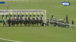 Video preview image for Ayr 14:40 - Bet At Racinguk Handicap (5)